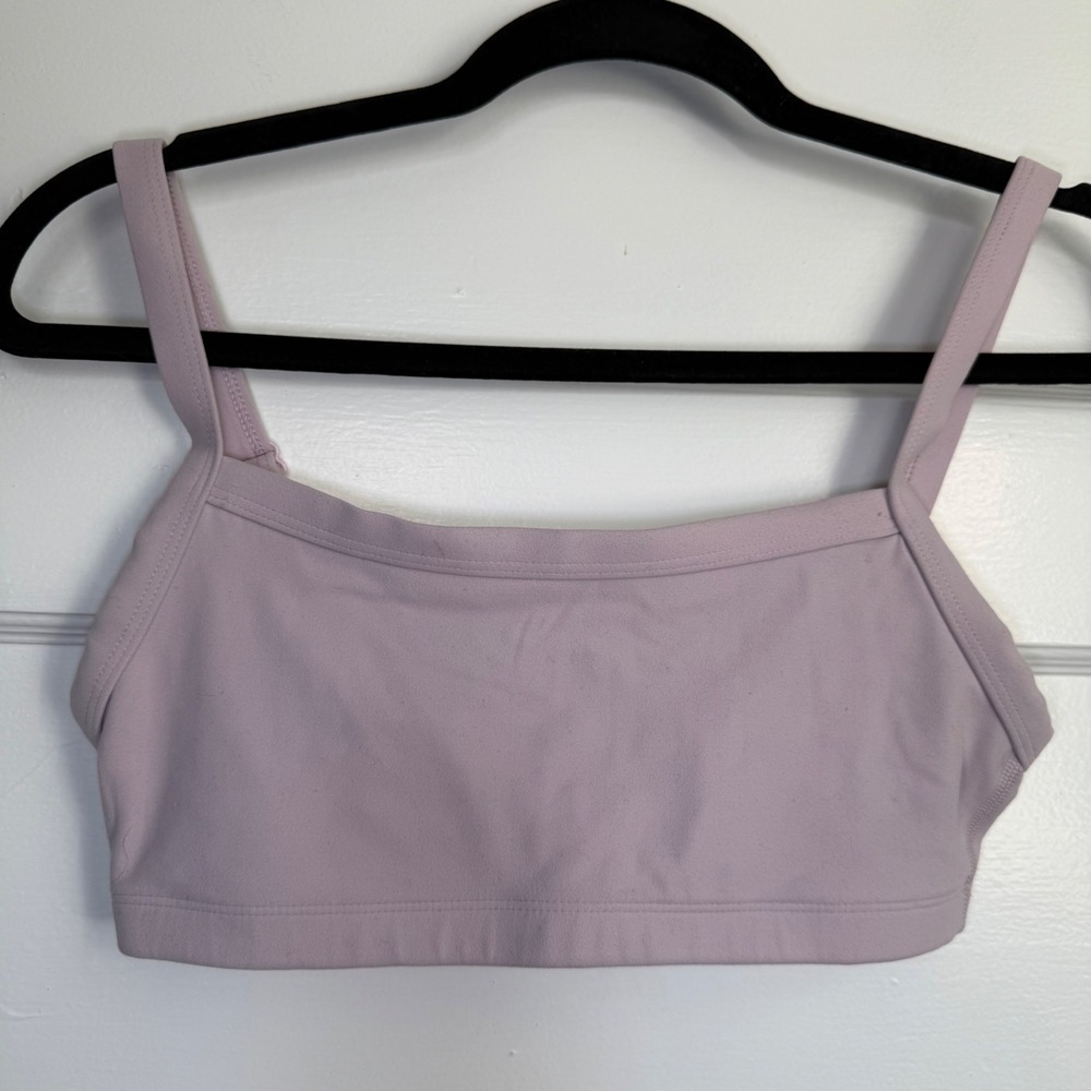 Aritzia TnAction Life Butter Tumbler Sports Bra Lavender Purple Small